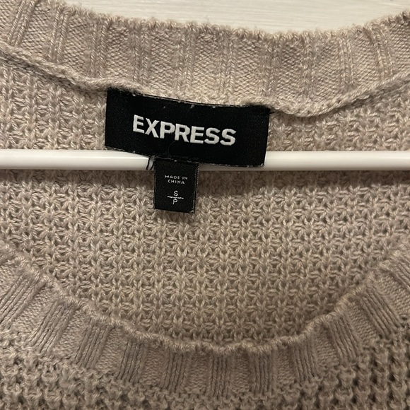 Express Waffle Knit Sweater - Picture 4 of 6